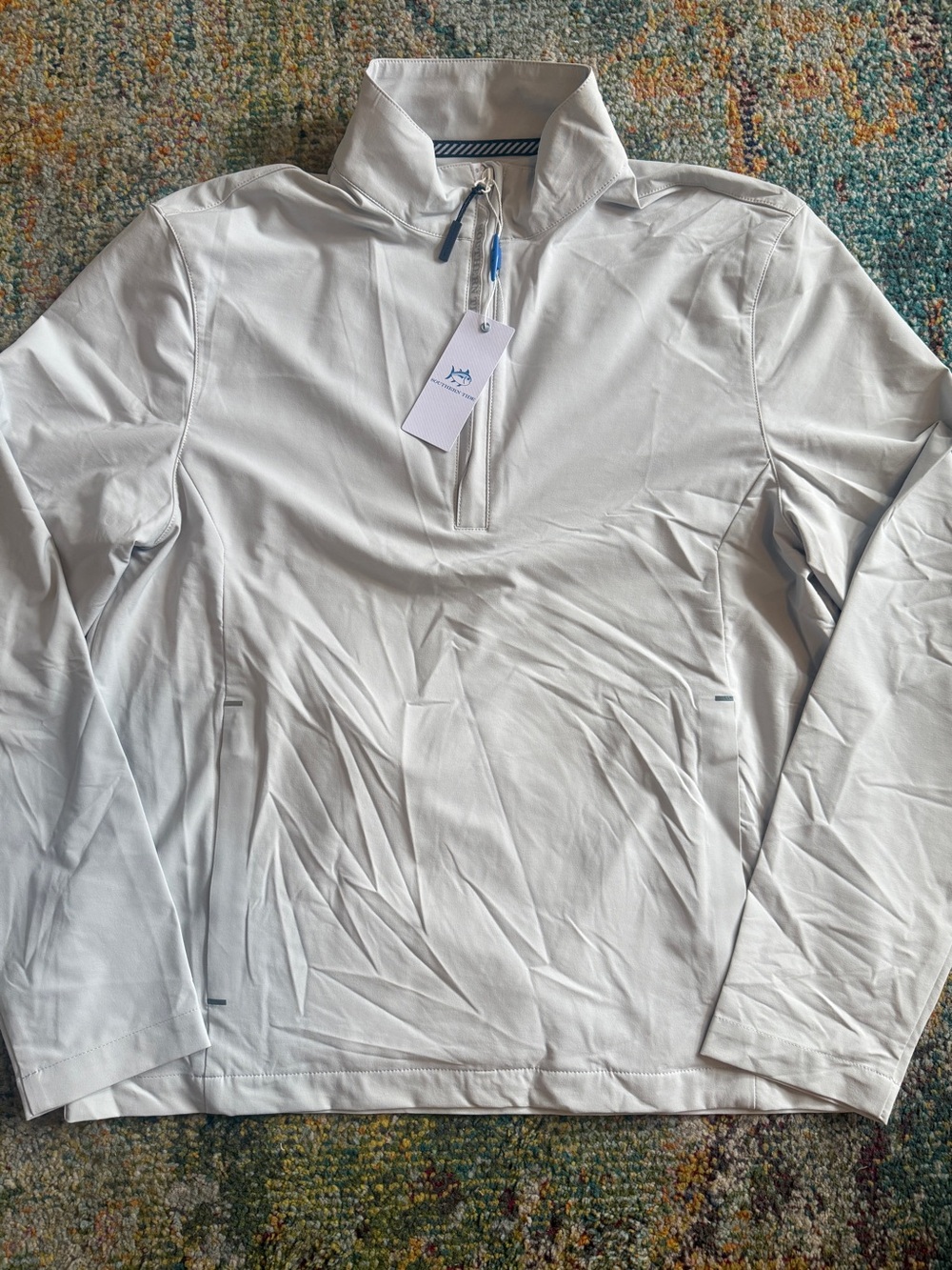 Southern Tide Windbreaker Quarter-Zip Jacket